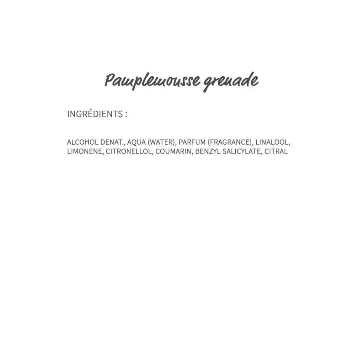 Grenade Pamplemousse